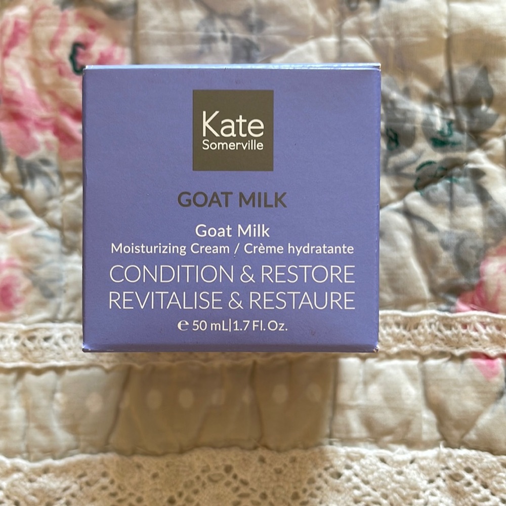 Kate Somerville. Goat milk moisturizer. New. Never used.